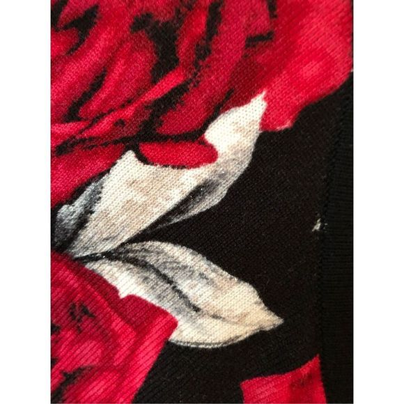 WHBM Rose 🌹 Sweater Cardigan M - Picture 7 of 12